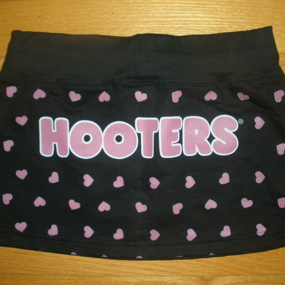 2 Hooters Heart Mini Skirt. Size Large. - Picture 2 of 2